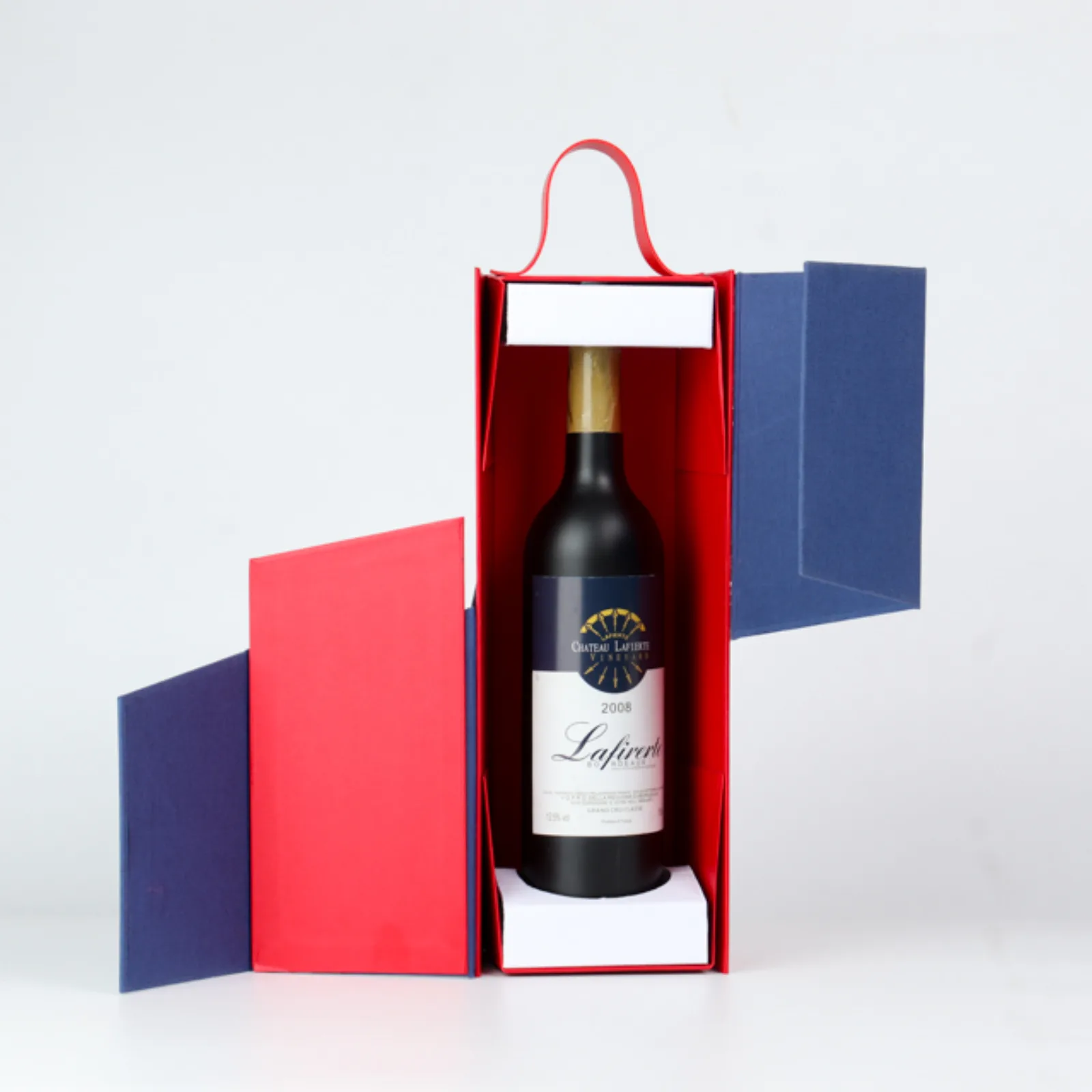 Magnetic and Foldable Wine Gift Boxes